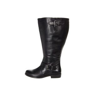 David Tate leather boots extra wide calf size 11 wide